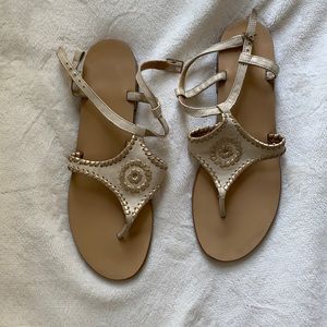 White Jack Roger Sandal